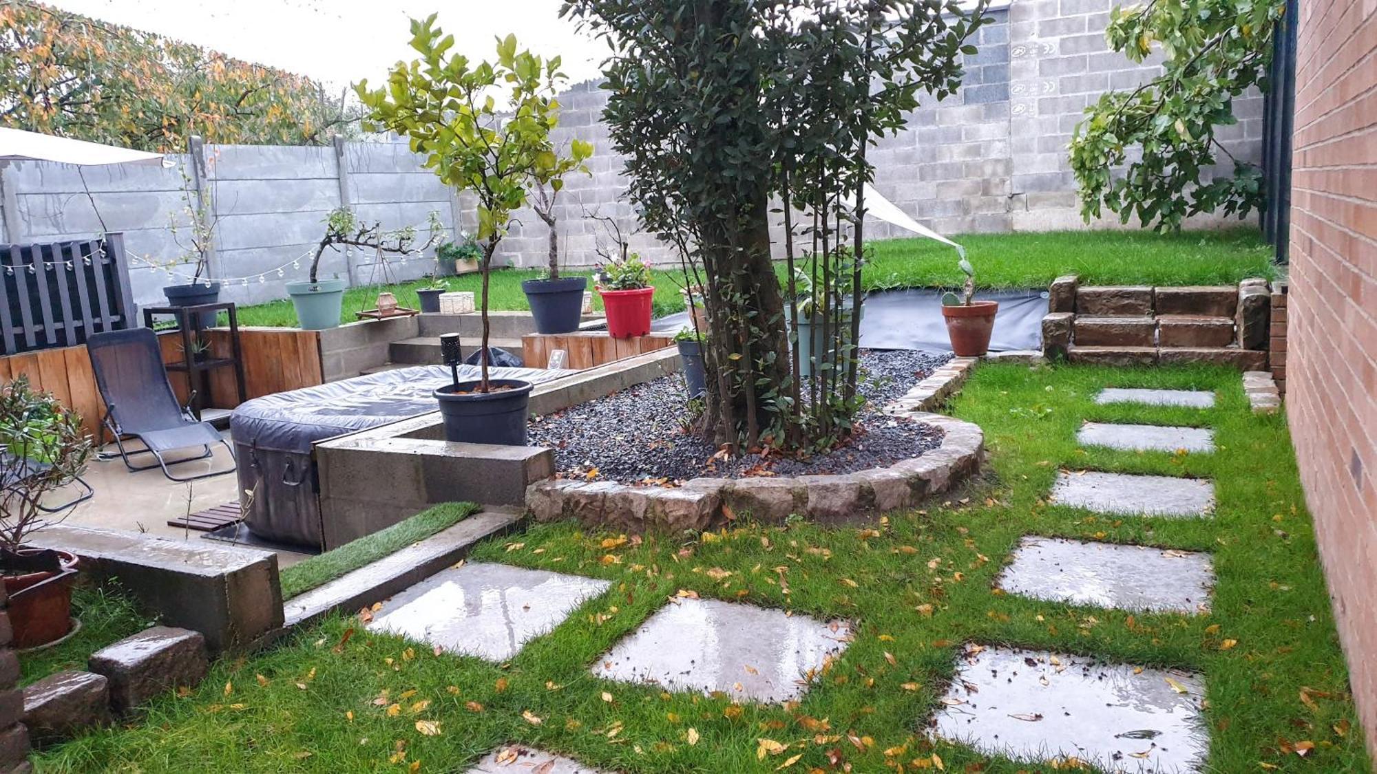 Gary Suite - Studio Cosy, Spa Et Jardin Privatif A 4 Min De Cambrai Awoingt المظهر الخارجي الصورة