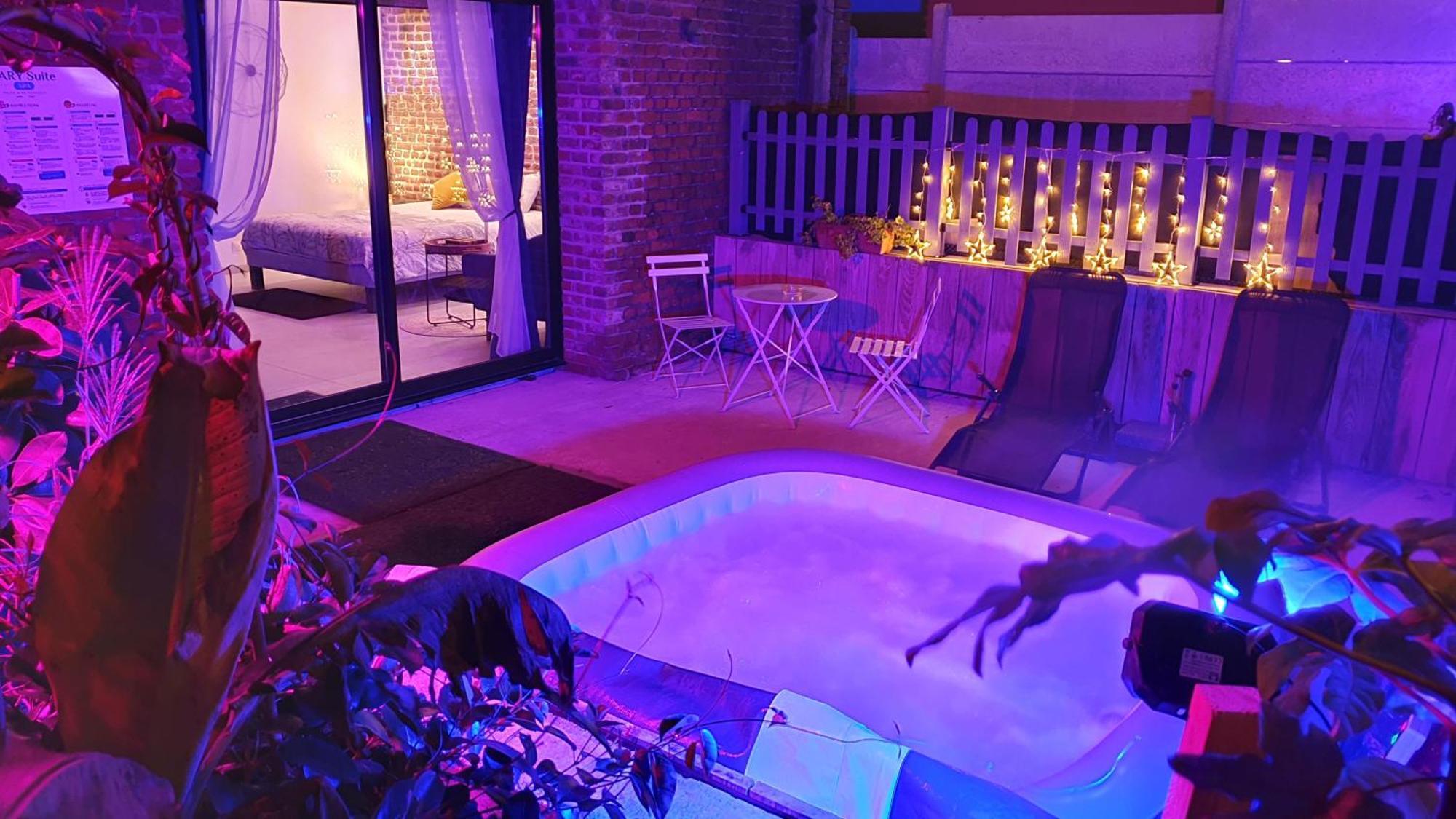 Gary Suite - Studio Cosy, Spa Et Jardin Privatif A 4 Min De Cambrai Awoingt المظهر الخارجي الصورة