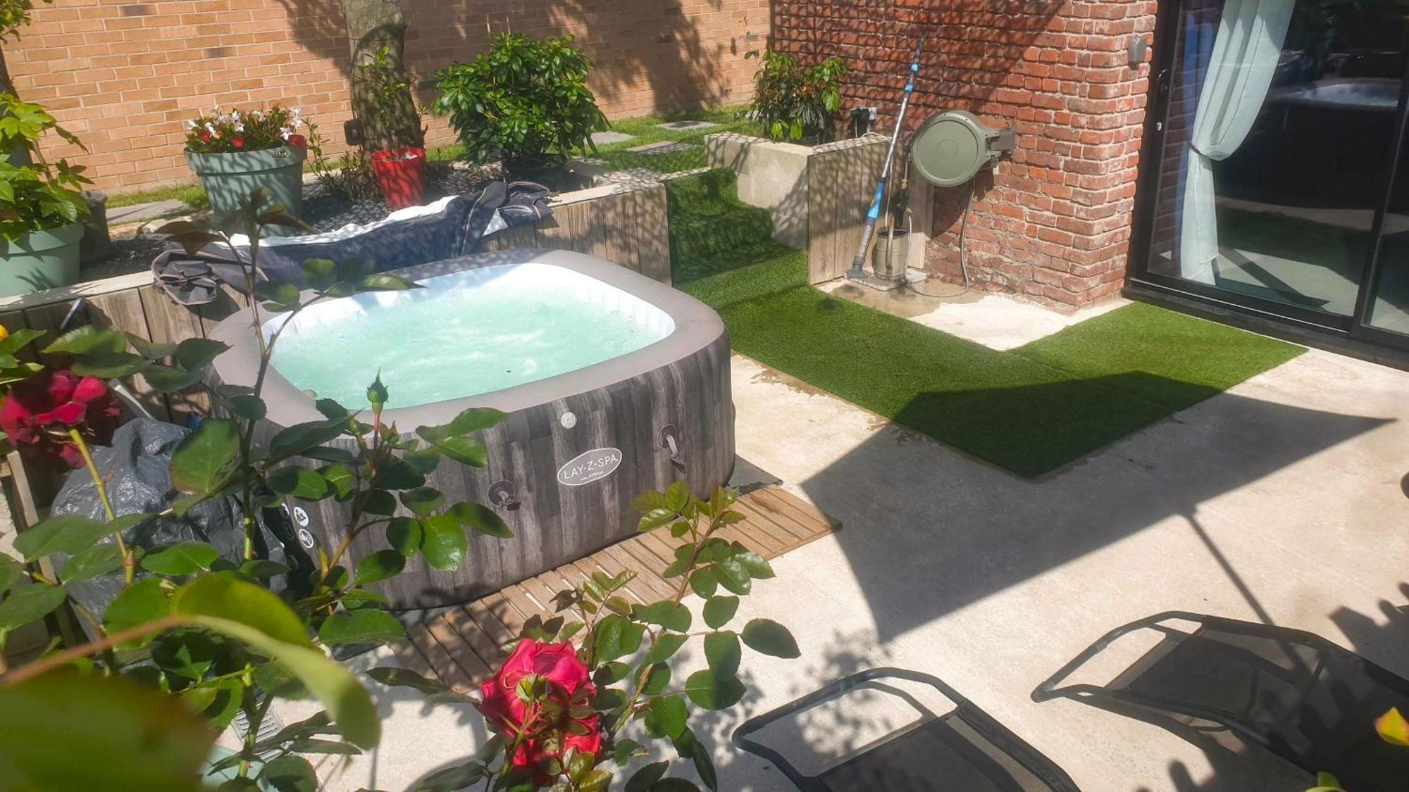Gary Suite - Studio Cosy, Spa Et Jardin Privatif A 4 Min De Cambrai Awoingt المظهر الخارجي الصورة