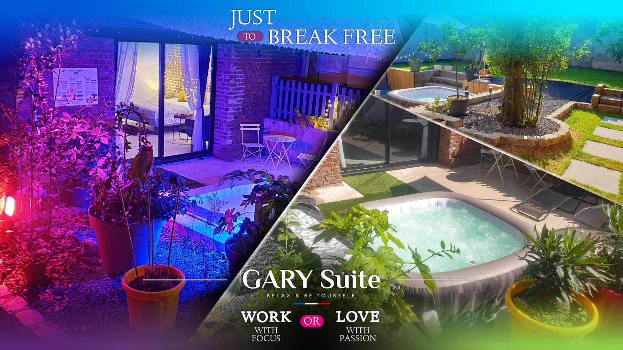 Gary Suite - Studio Cosy, Spa Et Jardin Privatif A 4 Min De Cambrai Awoingt المظهر الخارجي الصورة